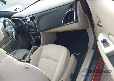 2013 Chrysler 200 Touring из США, поврежденный, VIN 1C3BCBEB8DN511443